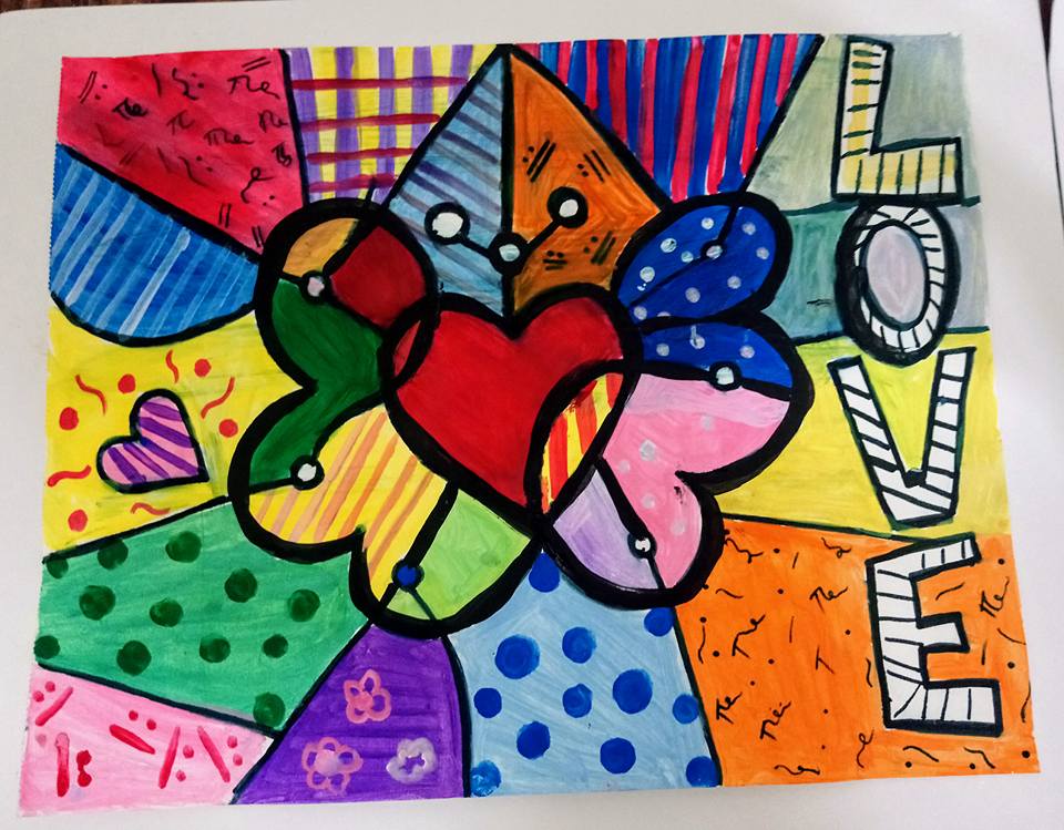 Romero Britto works